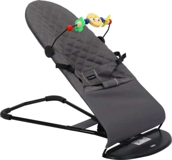 Кресло-шезлонг Kidilo Shaking chair DKL-601 Dark Grey (1195537)